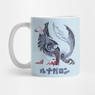 Monster Hunter Rise Sunbreak Lunagaron Kanji Icon Mug